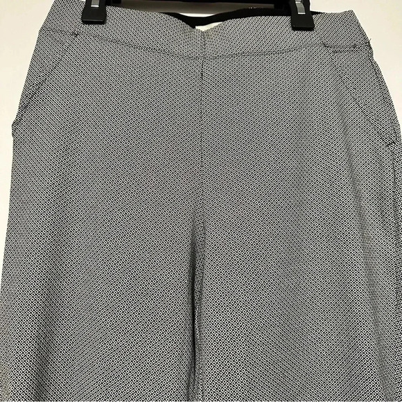 NWT Max Studio Women's Double Knit Slim Trouser houndstooth size S - Picture 4 of 9